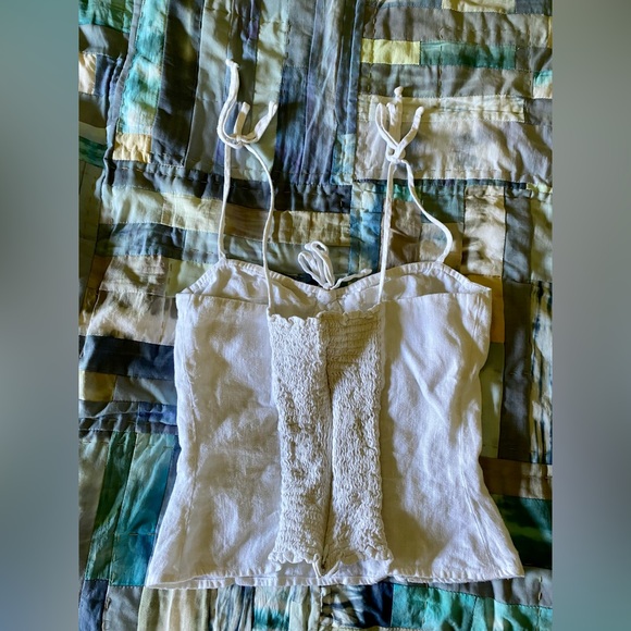 Reformation White Linen Tank - Picture 3 of 6